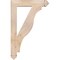 Ekena Millwork Funston Arts & Crafts Smooth Bracket, Douglas Fir, 3 1/2"W x 22"D x 34"H BKT04X22X34FST03SDF - alternate 4